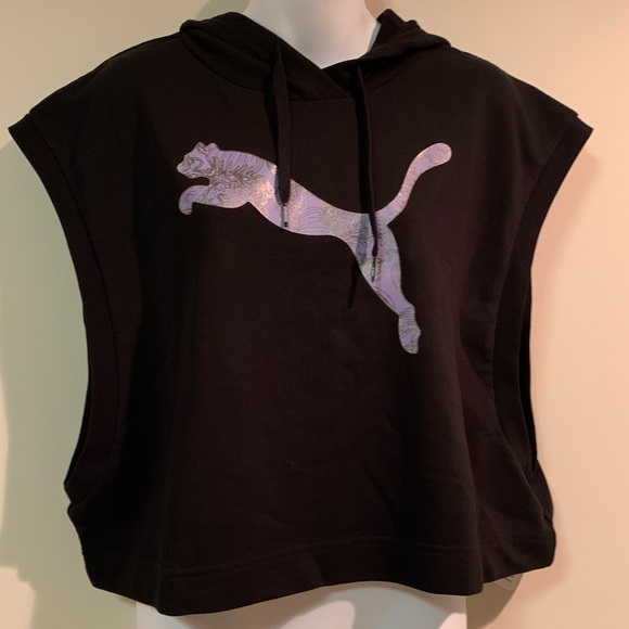 Puma Tops - Puma Solstice SL Cropped Hoodie